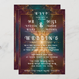 "Onder de sterren: een feest van liefde" Kaart