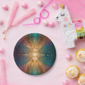 Onder de sterren: een feest van liefde papieren bordje (Feest)