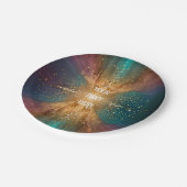 Onder de sterren: een feest van liefde papieren bordje (Gekanteld)