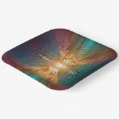 Onder de sterren: een feest van liefde papieren bordje (Gebogen)