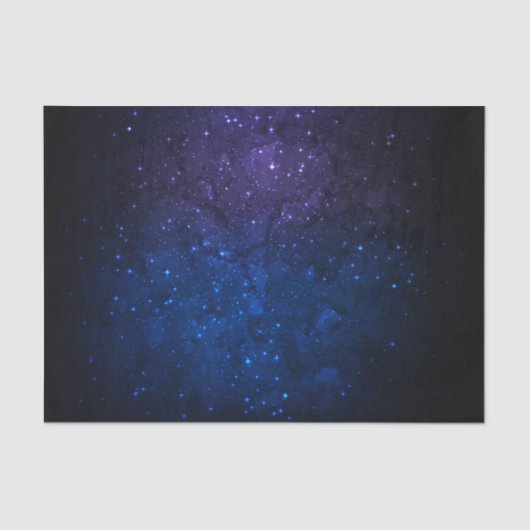 Onder de sterren in de Melkweg Tissuepapier (Voorkant)