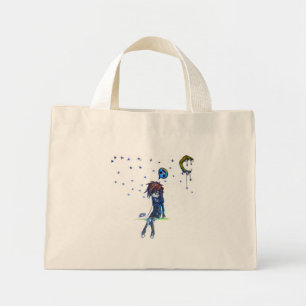 onder de sterren mini tote bag