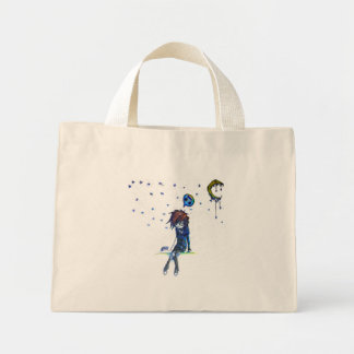 onder de sterren mini tote bag