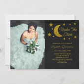 Onder de sterren Quinceañera Kaart (Voorkant)