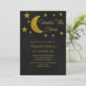 Onder de sterren Sweet 16 Verjaardag Kaart (Staand voorkant)