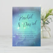  onder de sterren typografie bruiloft (Staand voorkant)