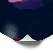 Onder de sterren: vertrouw op de timing van je lev perfect poster (Hoek)