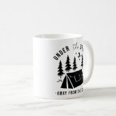 Onder de sterren weg van de stad koffiemok (Voorkant rechts)