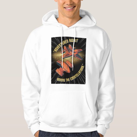 ONDER DE STERRENBEELD HOODIE (Voorkant)