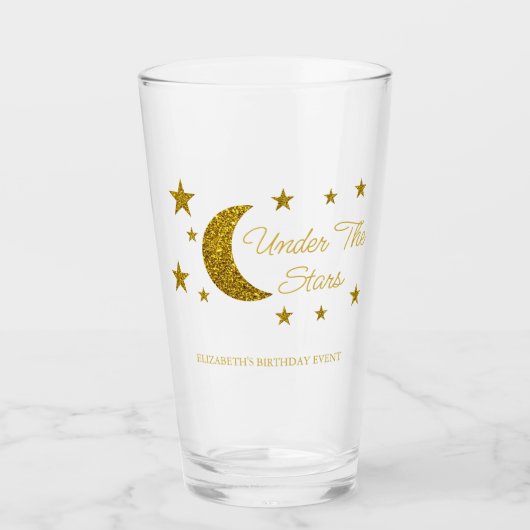 Onder de sterretdag glas (Voorkant)