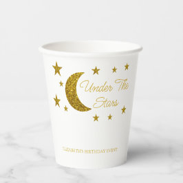 Onder de sterretdag papieren bekers