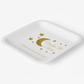 Onder de sterretdag papieren bordje (Gebogen)