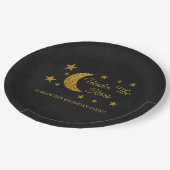 Onder de sterretdag papieren bordje (Gekanteld)