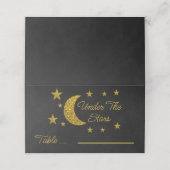 Onder de sterretdag plaatskaartje (Buitenkant ongevouwen)