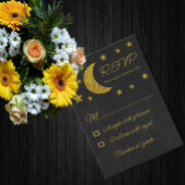 Onder de sterretdag RSVP kaartje