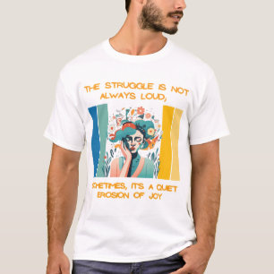 Onder de stilte t-shirt