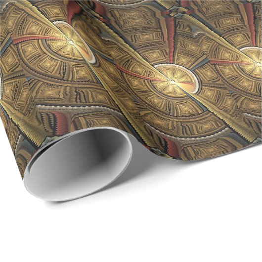 Onder de tempelkoepel cadeaupapier (Rol Hoek)