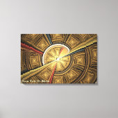 Onder de tempelkoepel canvas afdruk (Voorkant)