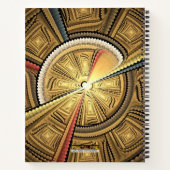 Onder de tempelkoepel notitieboek (Achterkant)