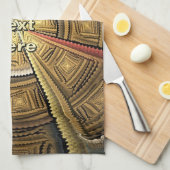 Onder de tempelkoepel theedoek (Quarter Fold)