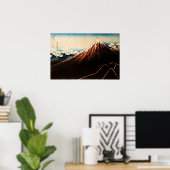 Onder de top Ukiyo-e Japanse kunst Poster (Thuiskantoor)