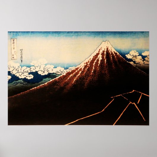 Onder de top Ukiyo-e Japanse kunst Poster (Voorkant)