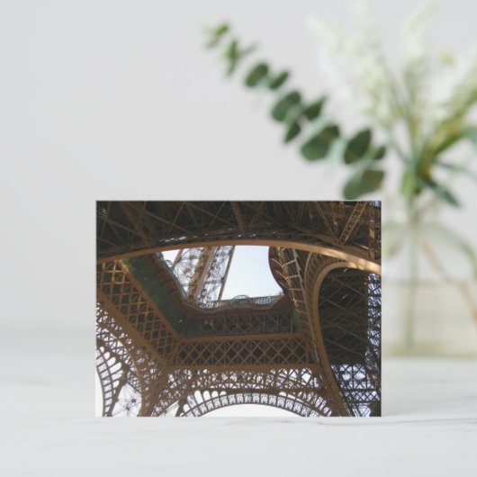 Onder de toren briefkaart (Staand voorkant)