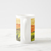 Onder de Toscaanse zon Porselein Kop (Achterkant)