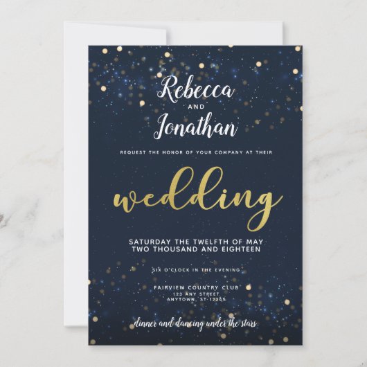 Onder de uitnodiging tot het indienen van sterrenm (Voorkant)