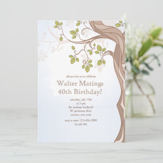 Onder de Uitnodiging van de Boom (Staand voorkant)