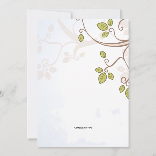 Onder de Uitnodiging van de Boom (Achterkant)