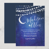 Onder de uitnodiging voor het huwelijk van Stars (Voorkant / Achterkant)