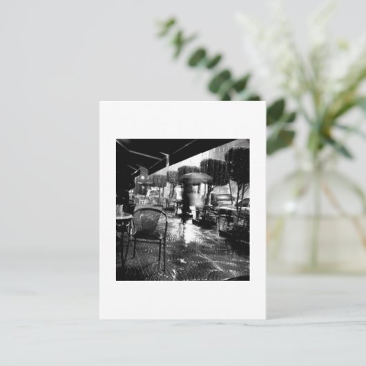 Onder de Umbrella Briefkaart (Staand voorkant)