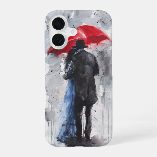 Onder de Umbrella iPhone 16 Hoesje (Achterkant)