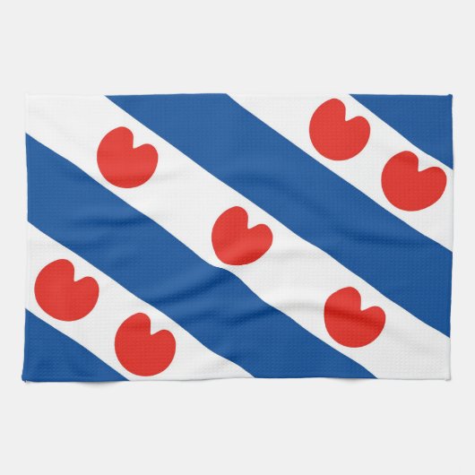 Onder de vlag van Frankrijk vallend gebied nederla Theedoek (Horizontaal)