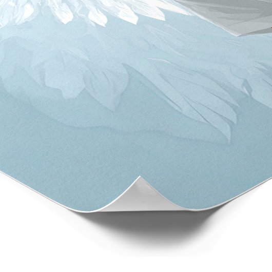 Onder de vleugels van mijn beschermengel poster (Hoek)