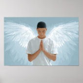 Onder de vleugels van mijn beschermengel poster (Voorkant)