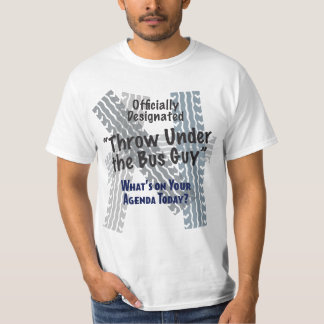 Onder de waarde van de Bus Guy T-Shirt