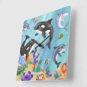 Onder de wandklok van het Zee (Hoek)