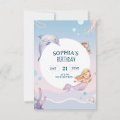 Onder de waterdag van het Kind RSVP Kaartje (Achterkant)