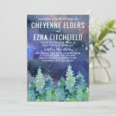 Onder de Waterverf 's nachts. Kaart (Staand voorkant)