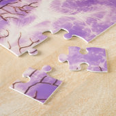 Onder de Waterverf Zee Blauwe Walvisvaart Legpuzzel (Zijkant)