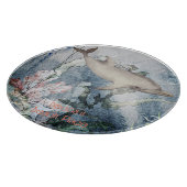 Onder de Waterverf Zee Dolphin Corals Snijplank (Hoek)