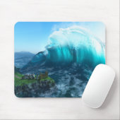 Onder de Wave Mousepad Muismat (Met muis)