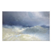 Onder de Waves, Aivazovsky Foto Afdruk (Voorkant)