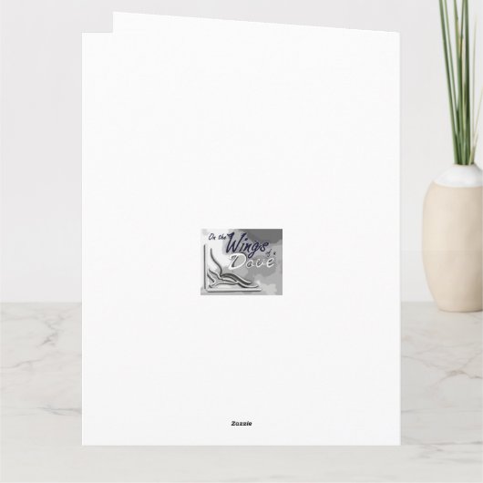 Onder de wijnstok kaart (Achterkant)