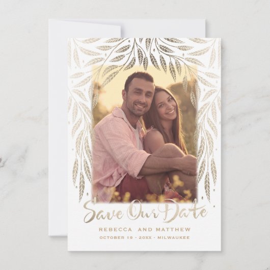 Onder de Wilgen, Foto Save the Date Uitnodiging (Voorkant)