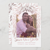 Onder de Willows 2 foto Save the Date (Voorkant / Achterkant)