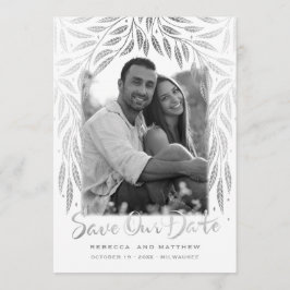 Onder de Willows 3 Foto Opslaan van de Datum Save The Date