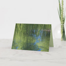 Onder de Willows Note Kaart